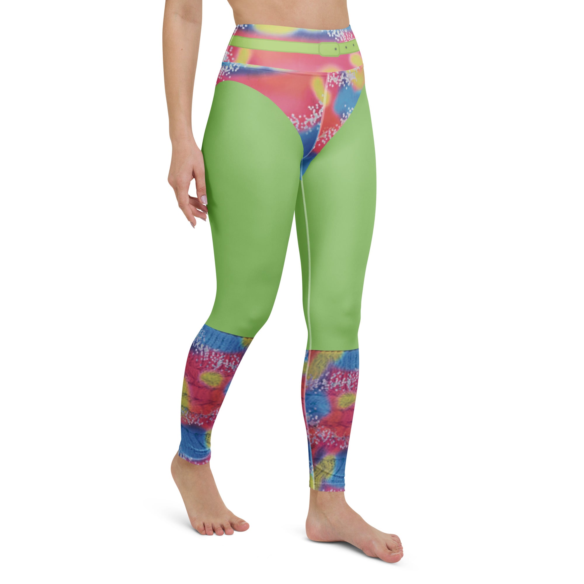 80s Workout Yoga Leggings