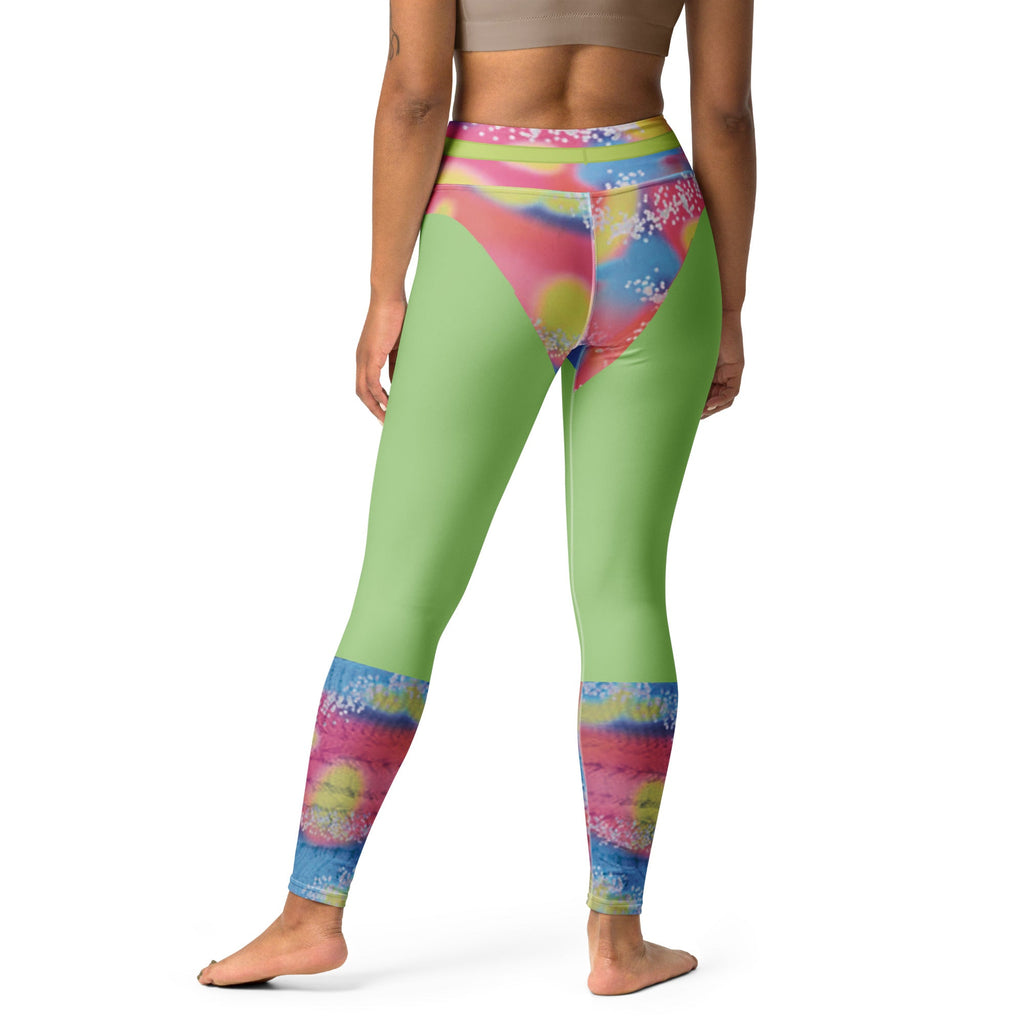 80s Workout Yoga Leggings