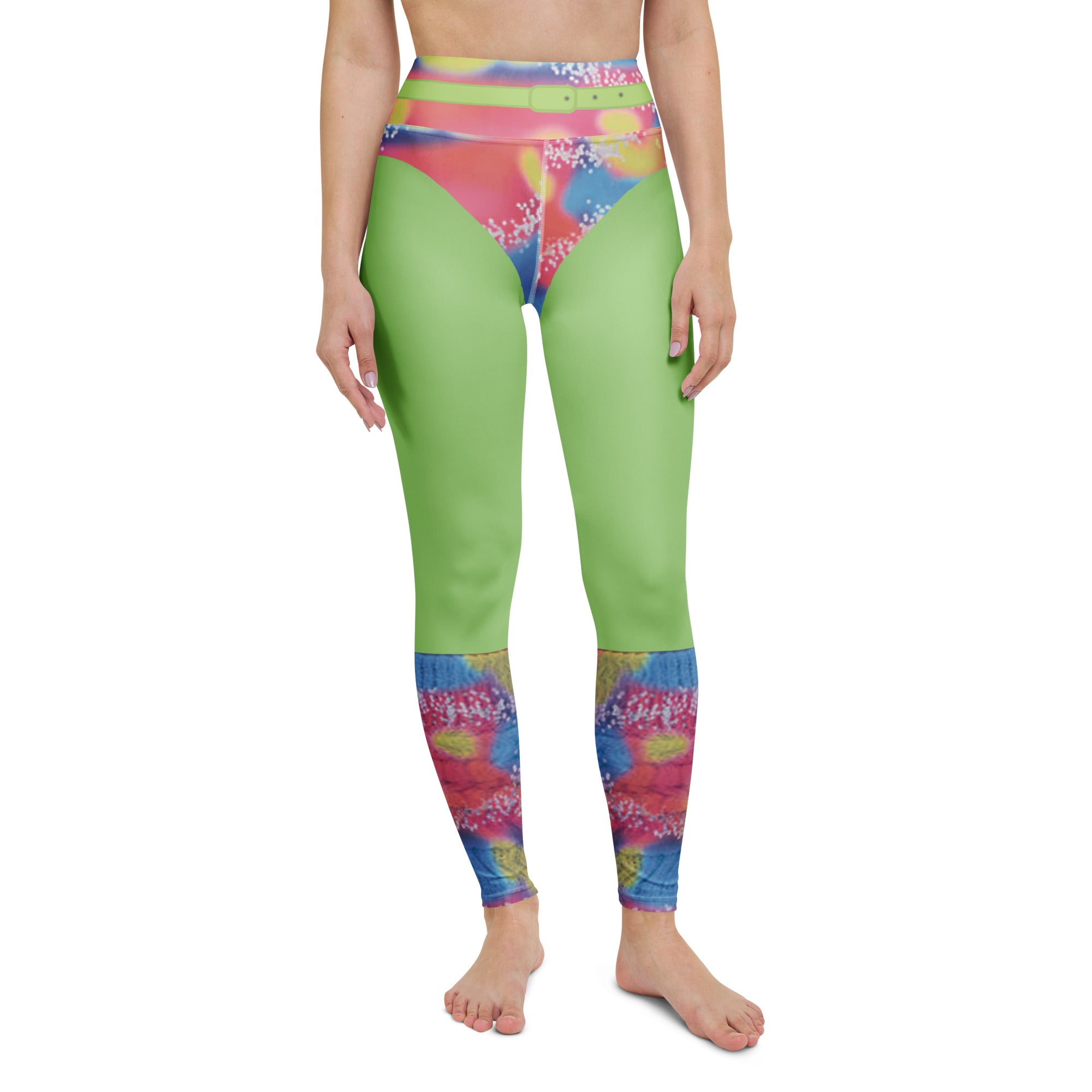 80s Workout Yoga Leggings