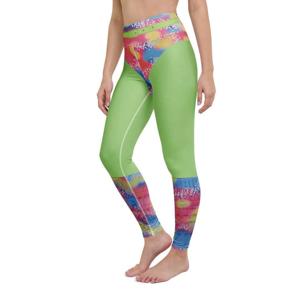 80s Workout Yoga Leggings