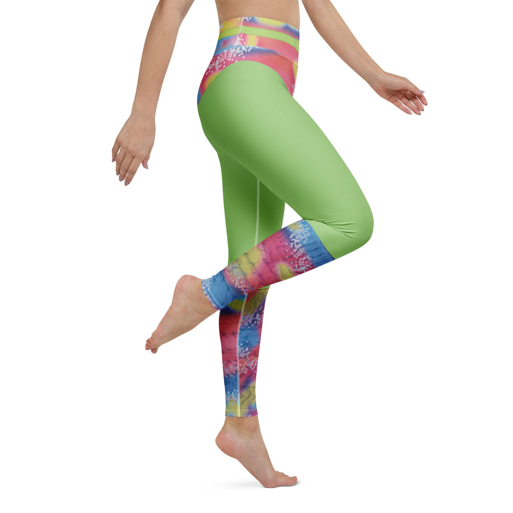 80s Workout Yoga Leggings