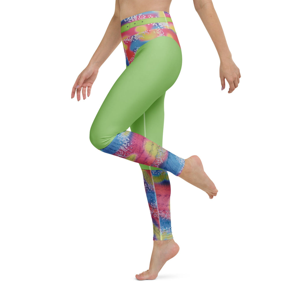80s Workout Yoga Leggings
