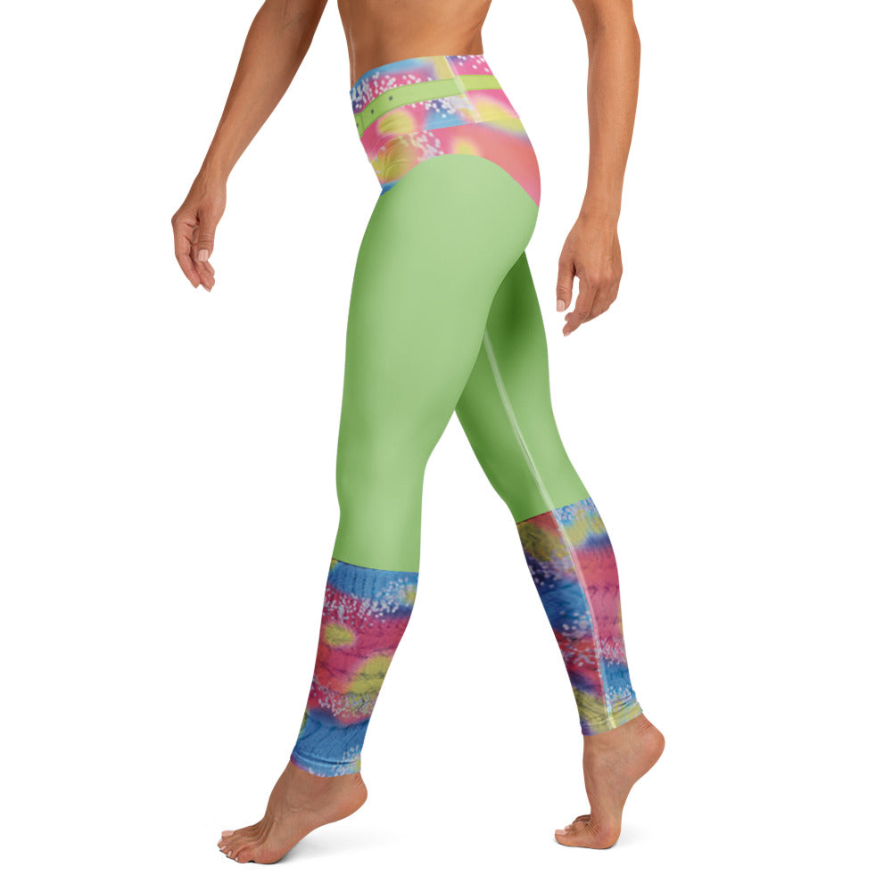 80s Workout Yoga Leggings