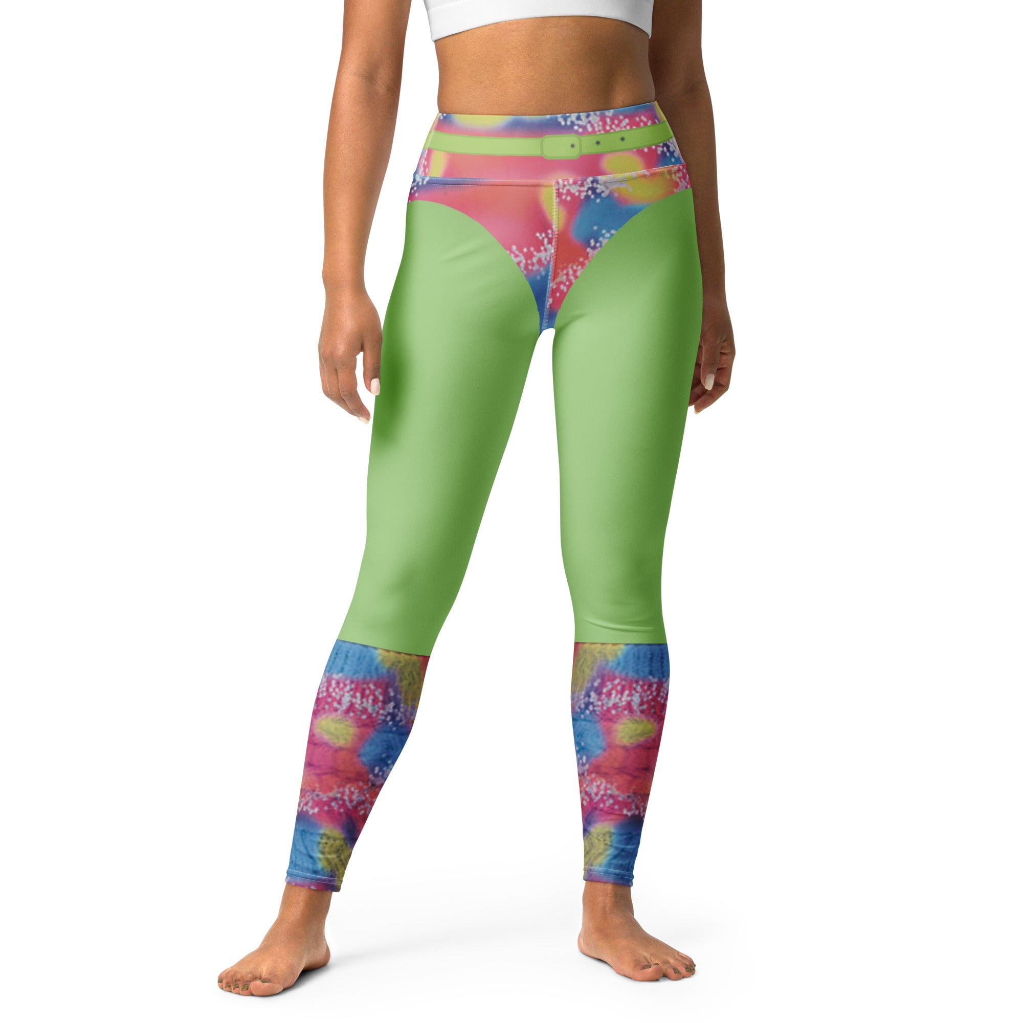 80s Workout Yoga Leggings