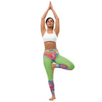 80s Workout Yoga Leggings