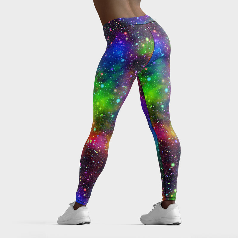 PSYCHEDELIC CATS Leggings, High Waisted Yoga Pants