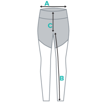 How to measure - Compression Leggings