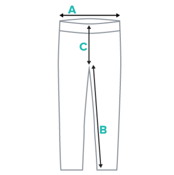 How to measure - Kids Leggings
