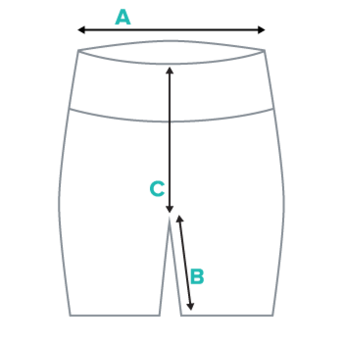 How to measure - Yoga Shorts