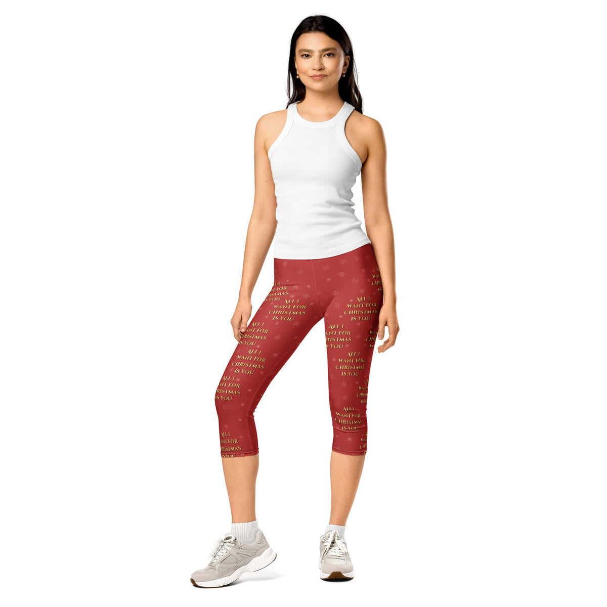 All I Want for Christmas is You Capris