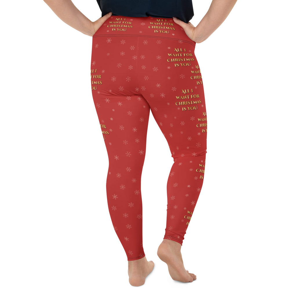 All I Want for Christmas is You Plus Size Leggings