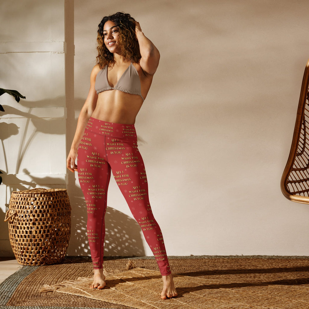 All I Want for Christmas is You Yoga Leggings