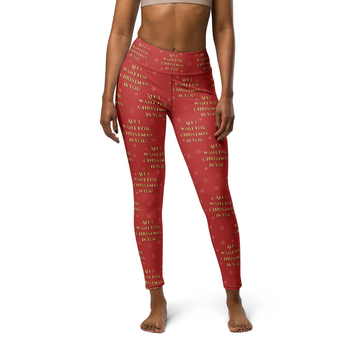 All I Want for Christmas is You Yoga Leggings