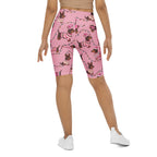Deck The Dachshund Biker Shorts