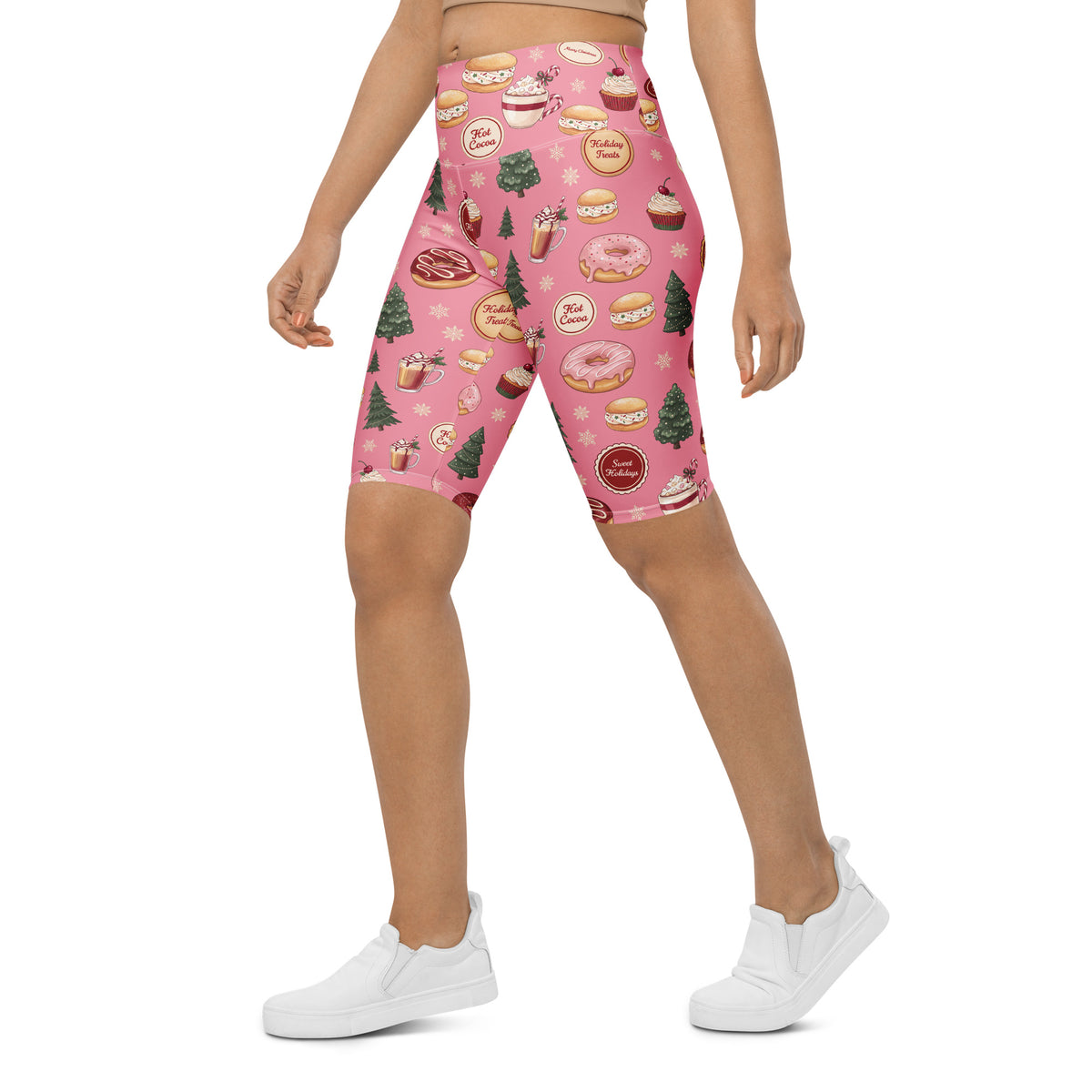 Christmas Sweet Treats Biker Shorts
