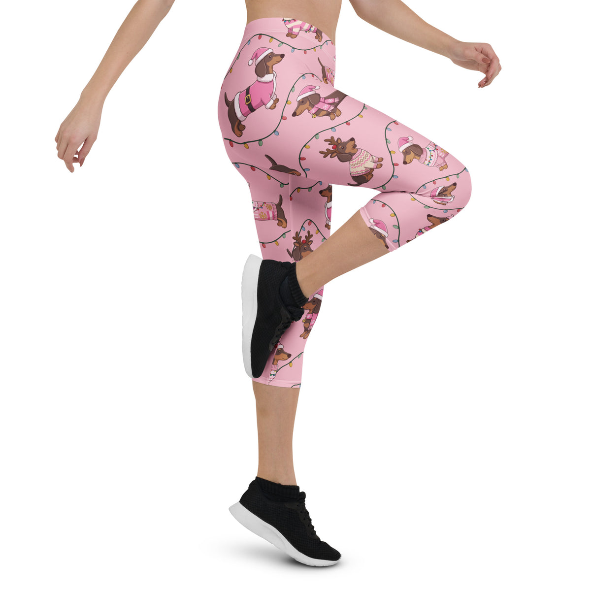 Deck The Dachshund Capris