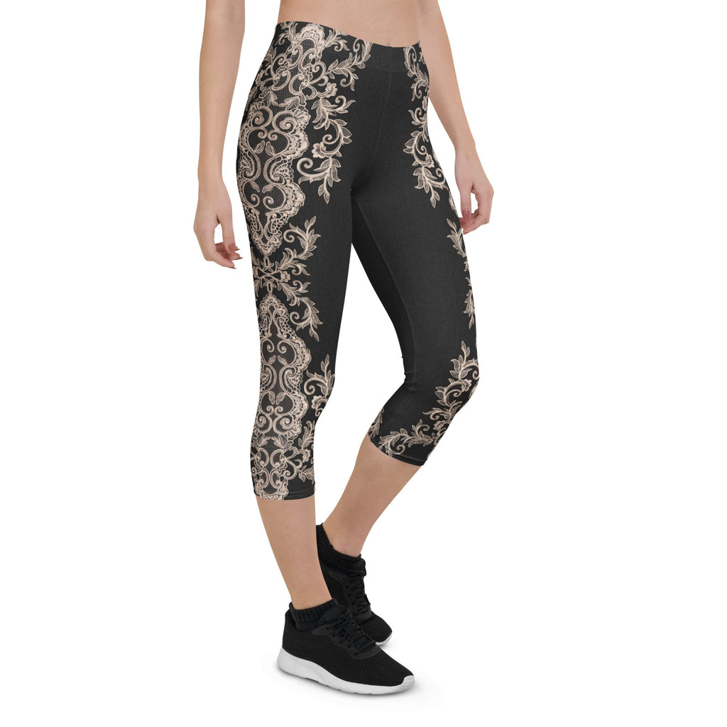 Midnight Lace Capris