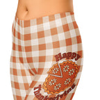 Pumpkin Pie Gingham Capris