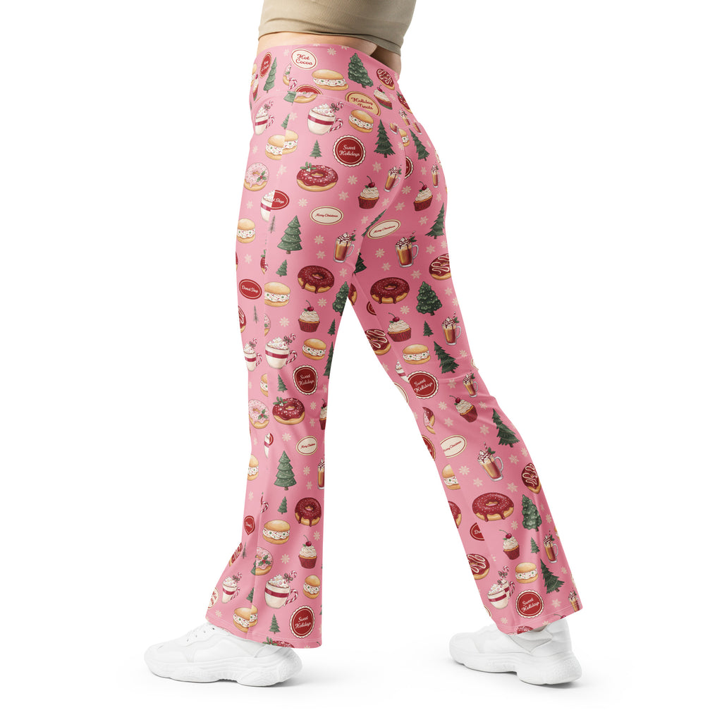 Christmas Sweet Treats Flare Leggings