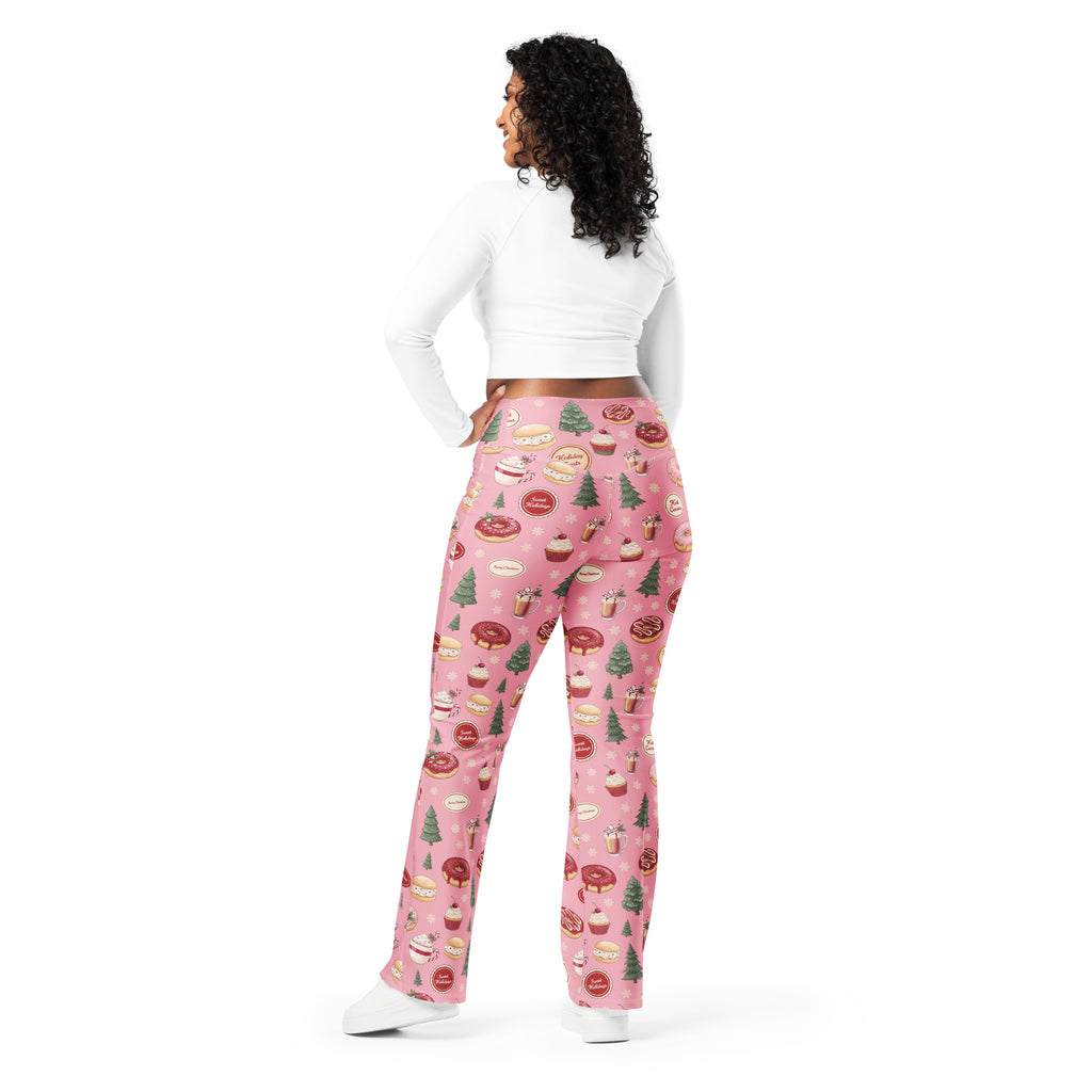 Christmas Sweet Treats Flare Leggings