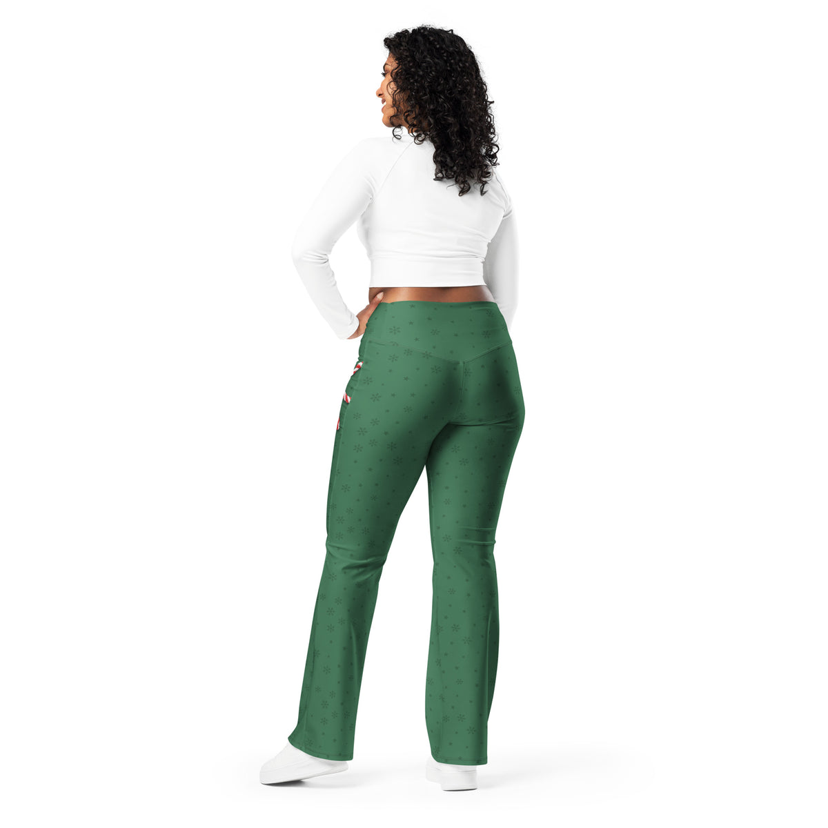 The Gift Is Me Flare Leggings