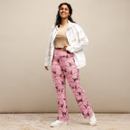 Deck The Dachshund Flare Leggings