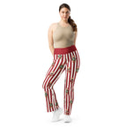 Christmas Sweater Teddy Bears Flare Leggings
