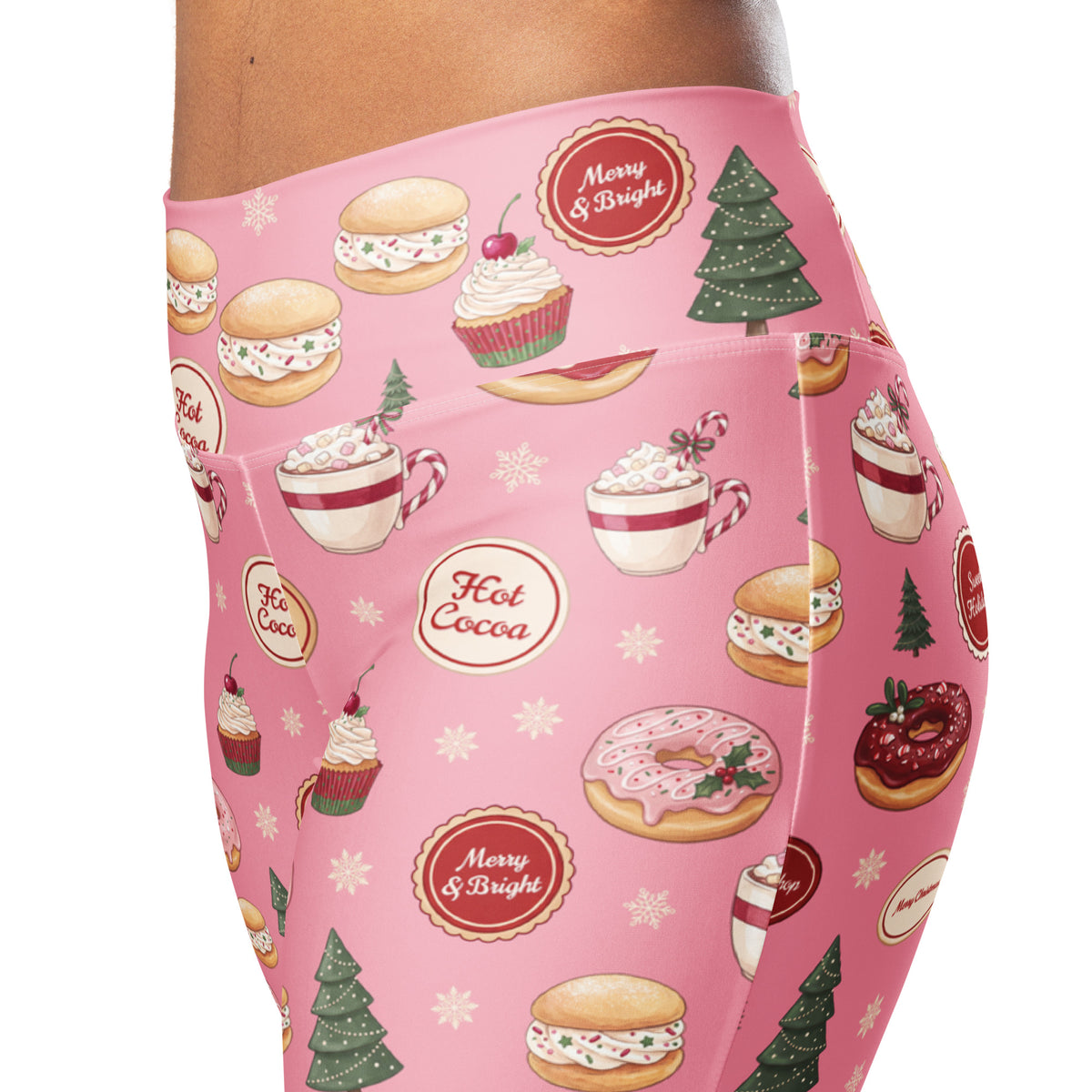 Christmas Sweet Treats Flare Leggings