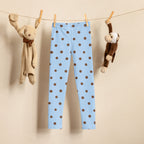 Baby Blue Cocoa Polka Dot Kid's Leggings