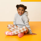 Pumpkin Pie Gingham Kid's Leggings