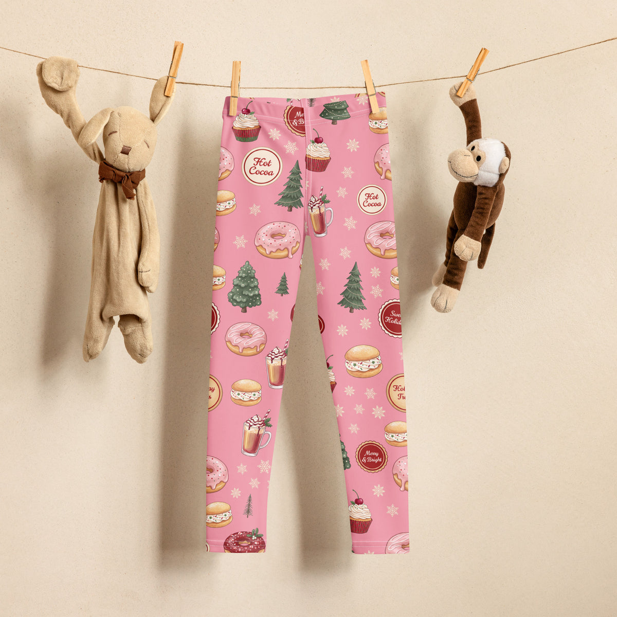 Christmas Sweet Treats Kid's Leggings
