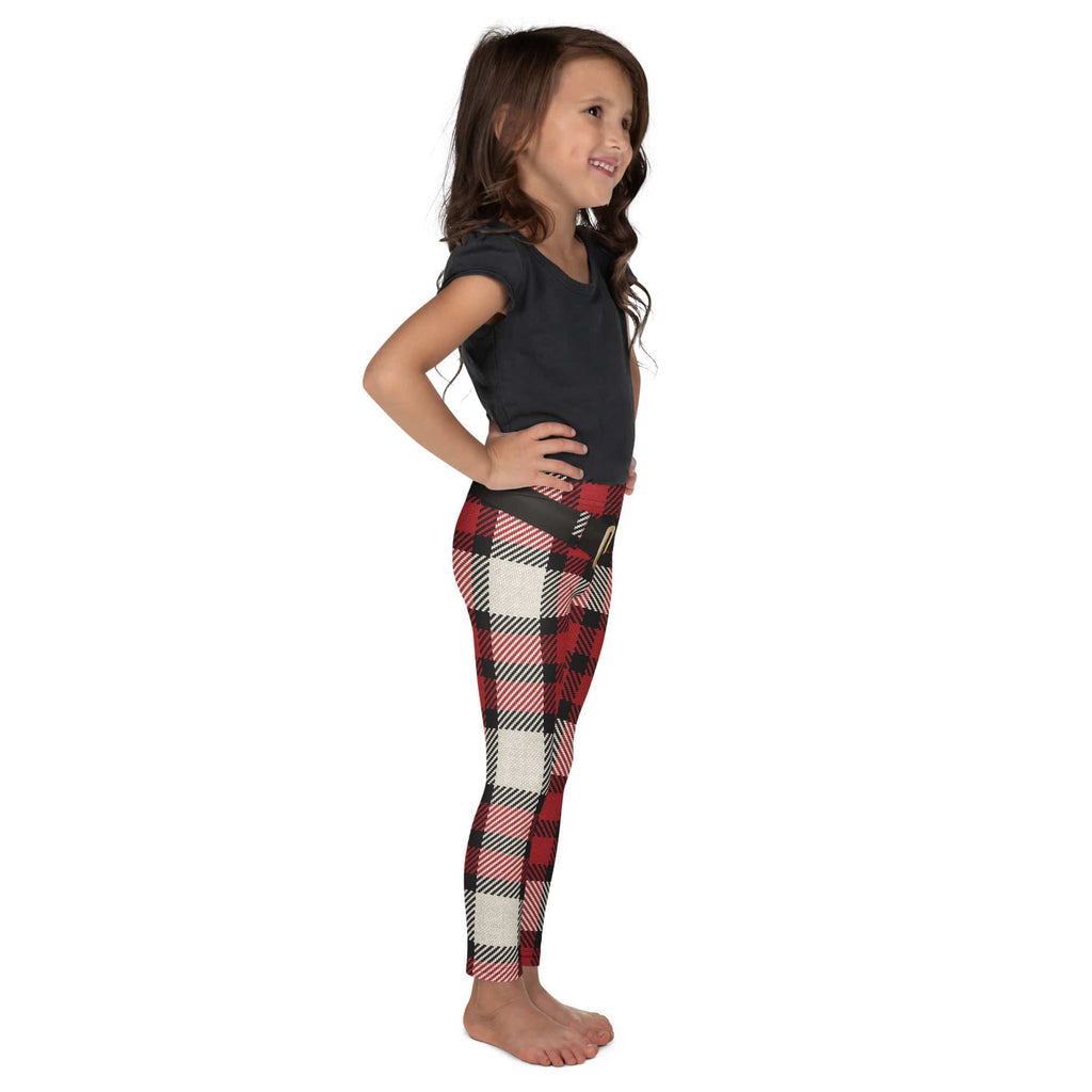 Santa's Tartan Kid's Leggings