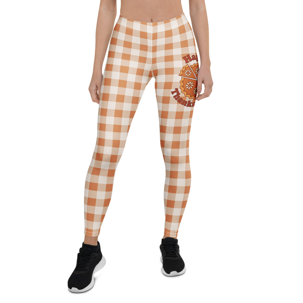 Pumpkin Pie Gingham Leggings