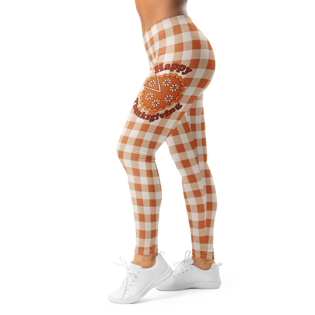 Pumpkin Pie Gingham Leggings