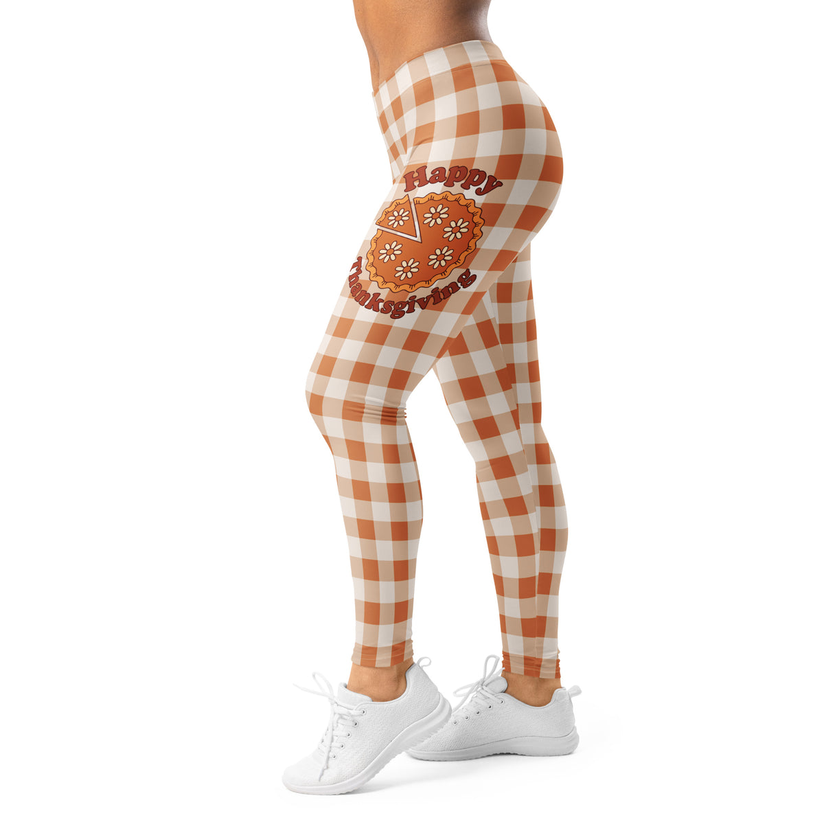 Pumpkin Pie Gingham Leggings