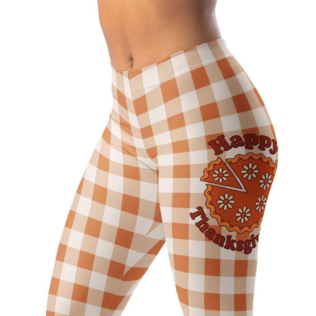 Pumpkin Pie Gingham Leggings