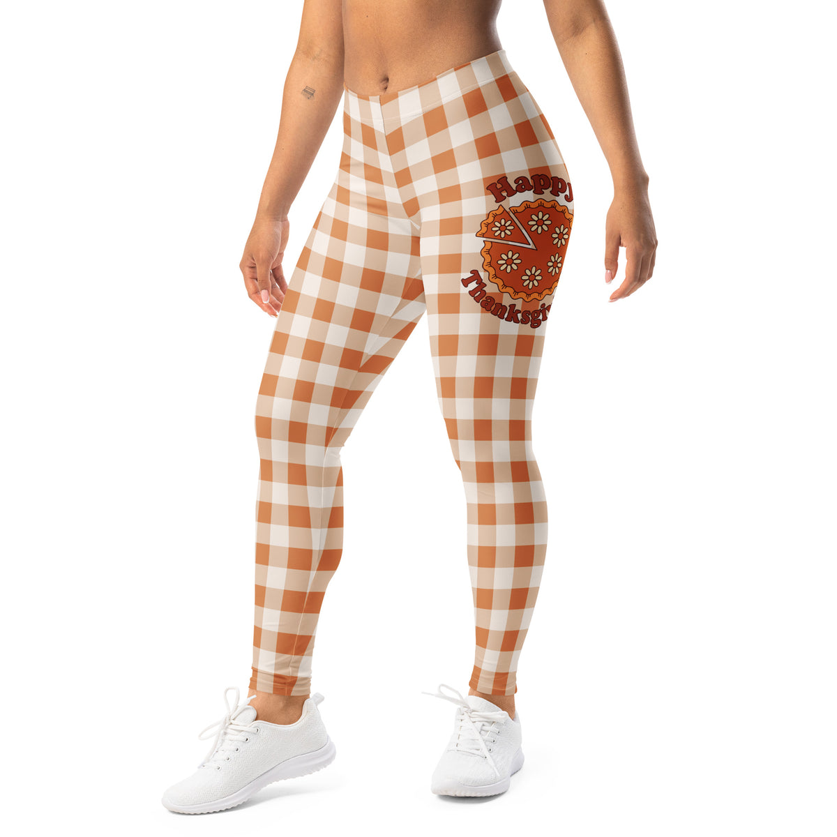 Pumpkin Pie Gingham Leggings