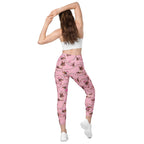 Deck The Dachshund Leggings With Pockets