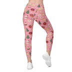 Christmas Sweet Treats Leggings With Pockets