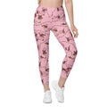 Deck The Dachshund Leggings With Pockets