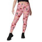 Christmas Sweet Treats Leggings With Pockets