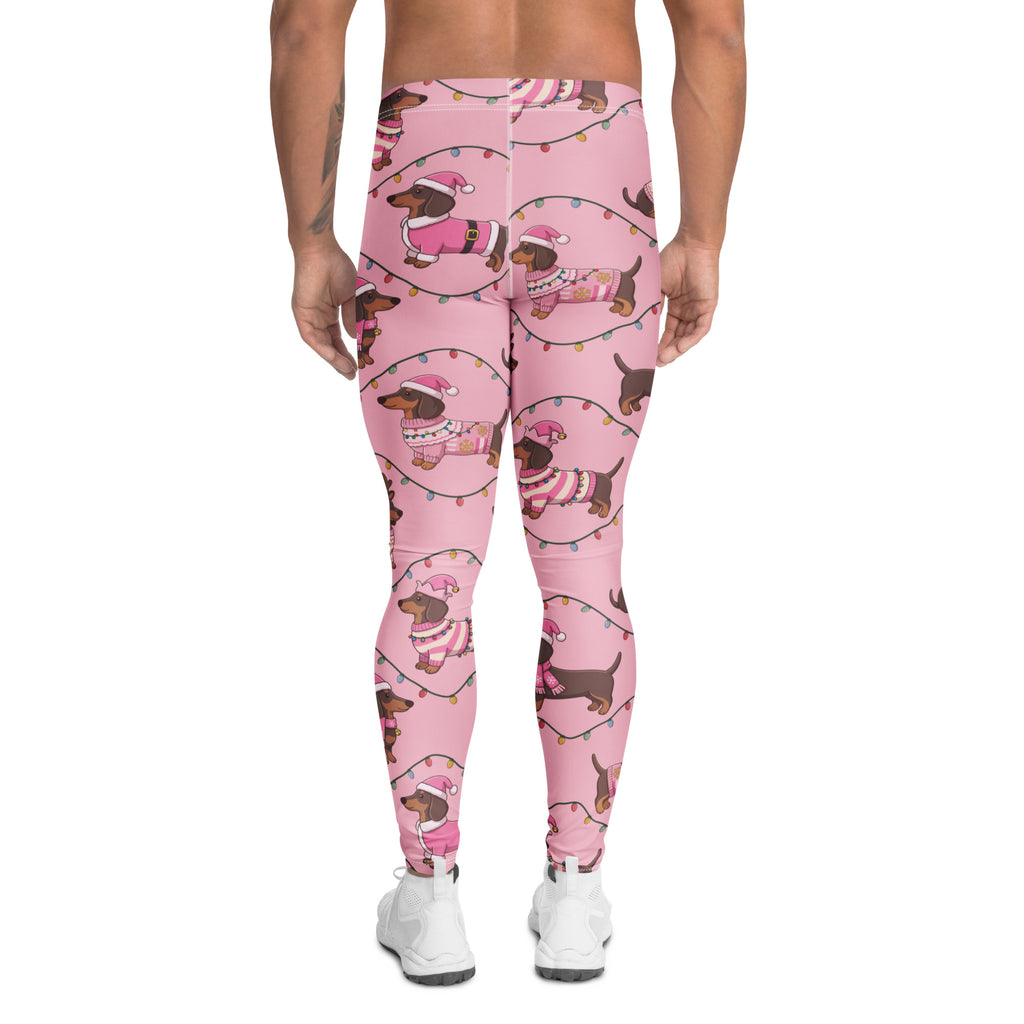 Deck The Dachshund Men's Leggings