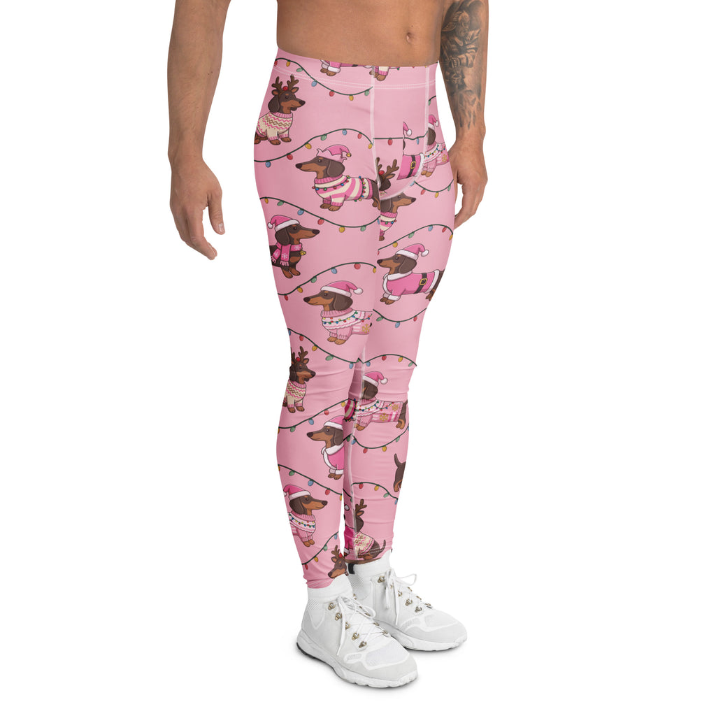 Deck The Dachshund Men's Leggings