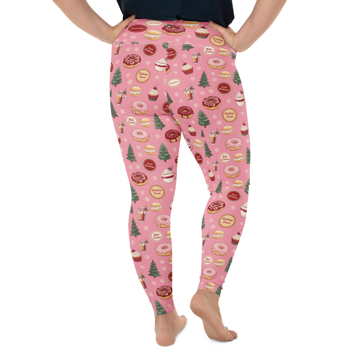 Christmas Sweet Treats Plus Size Leggings