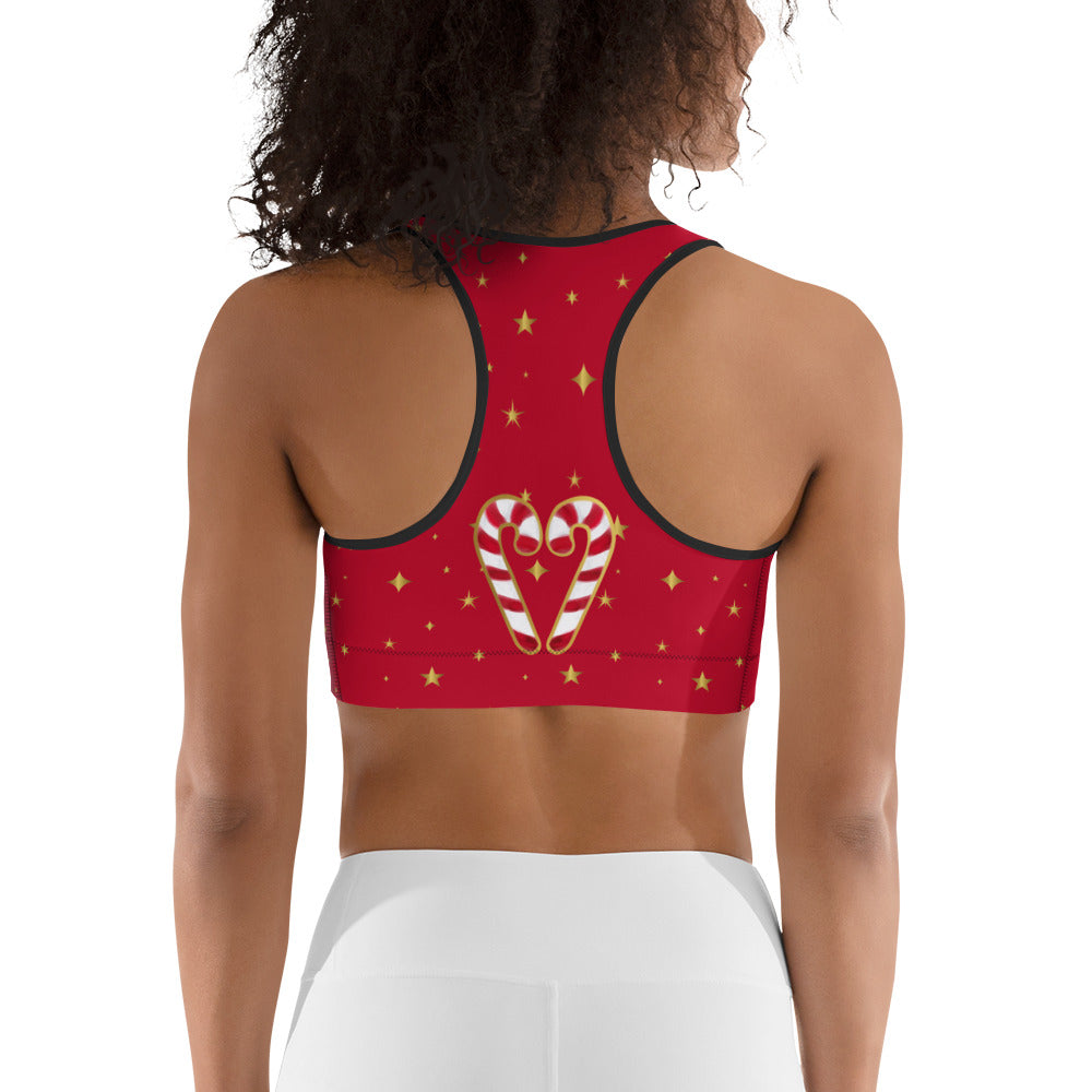 Santa's Favorite Sports Bra