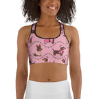 Deck The Dachshund Sports Bra
