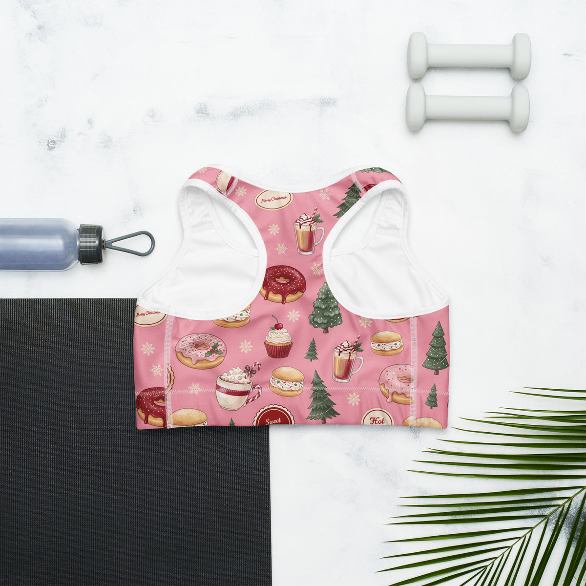 Christmas Sweet Treats Sports Bra