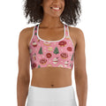 Christmas Sweet Treats Sports Bra