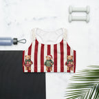 Christmas Sweater Teddy Bears Sports Bra