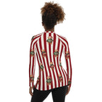 Christmas Sweater Teddy Bears Rash Guard